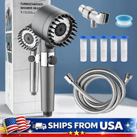 High Pressure Filtered Shower Head with Handheld 3 Spray Modes